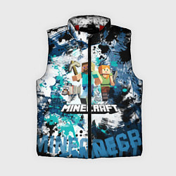 Женский жилет Minecraft Майнкрафт, цвет: 3D-красный