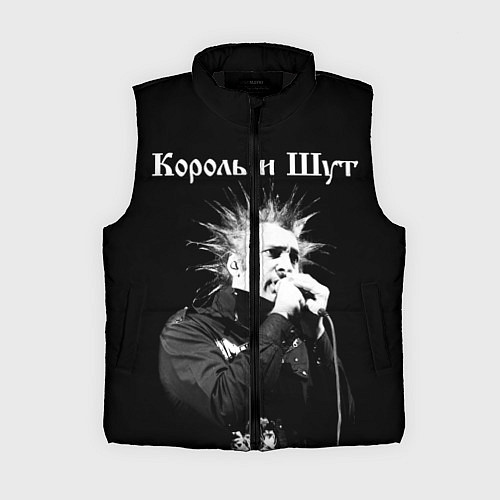 Женский жилет Король и Шут Анархия спина / 3D-Черный – фото 1