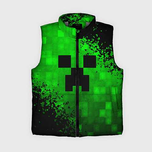 Женский жилет MINECRAFT / 3D-Светло-серый – фото 1