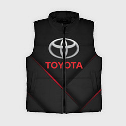 Женский жилет TOYOTA, цвет: 3D-черный