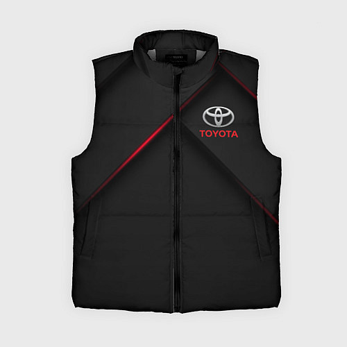 Женский жилет TOYOTA / 3D-Светло-серый – фото 1