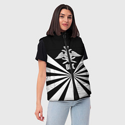 Женский жилет ВВС, цвет: 3D-красный — фото 2