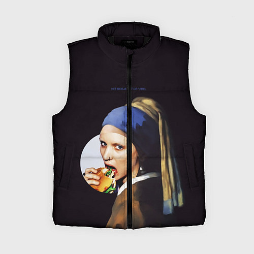 Женский жилет Het meisje met de parel / 3D-Черный – фото 1