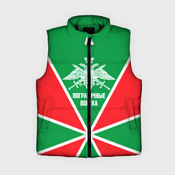 Женский жилет Пограничные Войска, цвет: 3D-черный