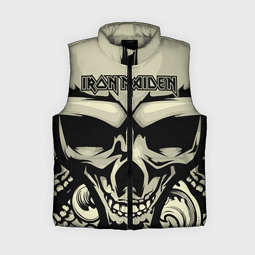 Женский жилет Iron Maiden / 3D-Светло-серый – фото 1