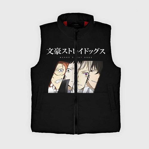Женский жилет Bungou Stray Dogs / 3D-Красный – фото 1