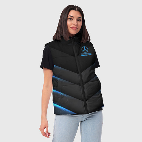 Женский жилет Mercedes-AMG / 3D-Красный – фото 3