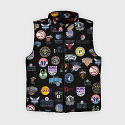 Женский жилет NBA Pattern