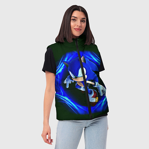 Женский жилет SONIC / 3D-Красный – фото 3