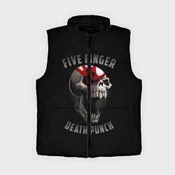 Женский жилет Five Finger Death Punch, цвет: 3D-черный