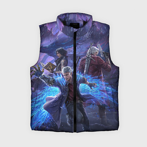 Женский жилет DEVIL MAY CRY / 3D-Черный – фото 1