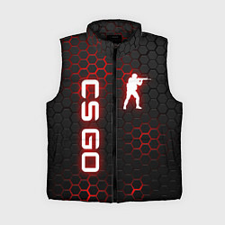 Женский жилет CS GO, цвет: 3D-черный