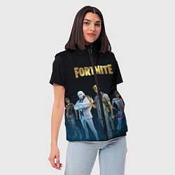 Женский жилет FORTNITE 2 СЕЗОН ГЛАВА 2, цвет: 3D-красный — фото 2