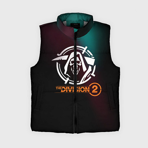 Женский жилет The Division 2 Logo / 3D-Светло-серый – фото 1