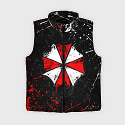 Женский жилет RESIDENT EVIL UMBRELLA, цвет: 3D-черный