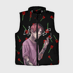 Женский жилет LIL PEEP, цвет: 3D-светло-серый