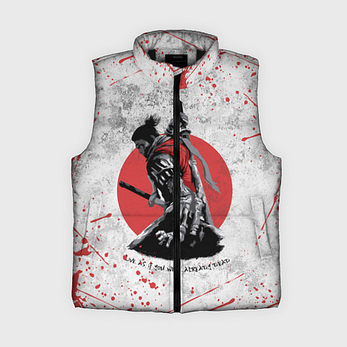 Женский жилет SEKIRO SHADOW DIE TWICE / 3D-Черный – фото 1