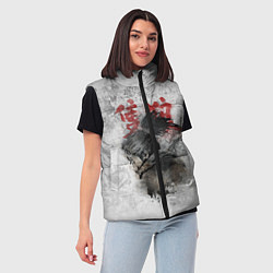 Женский жилет SEKIRO SHADOW DIE TWICE, цвет: 3D-черный — фото 2