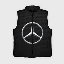 Женский жилет MERCEDES-BENZ CARBON, цвет: 3D-черный