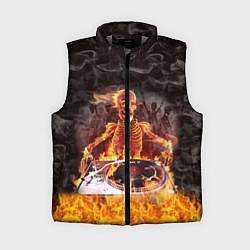 Женский жилет Вечеринка у скелетов, цвет: 3D-светло-серый