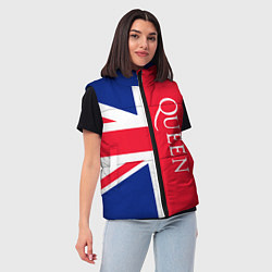 Женский жилет Queen, цвет: 3D-черный — фото 2