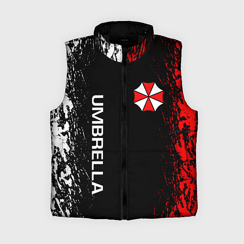 Женский жилет RESIDENT EVIL UMBRELLA / 3D-Черный – фото 1