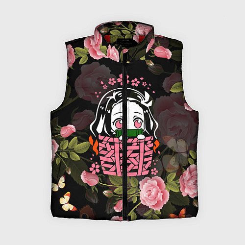 Женский жилет KIMETSU NO YAIBA / 3D-Красный – фото 1