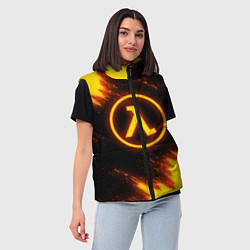 Женский жилет HALF-LIFE, цвет: 3D-красный — фото 2