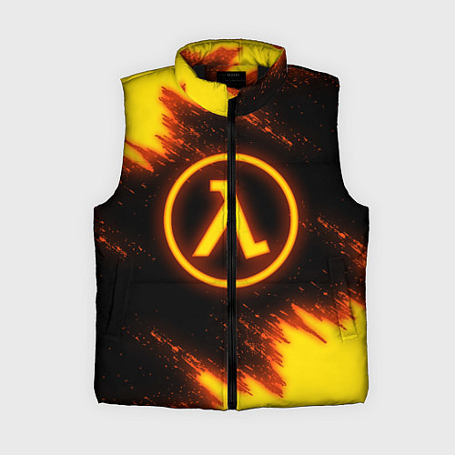 Женский жилет HALF-LIFE / 3D-Черный – фото 1