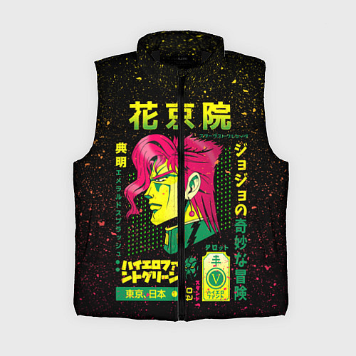 Женский жилет Приключения ДжоДжо / 3D-Черный – фото 1