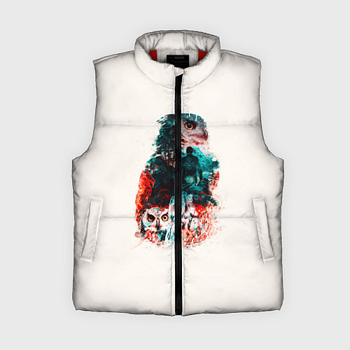 Женский жилет Twin Peaks / 3D-Красный – фото 1