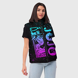 Женский жилет JoJo Bizarre Adventure, цвет: 3D-красный — фото 2