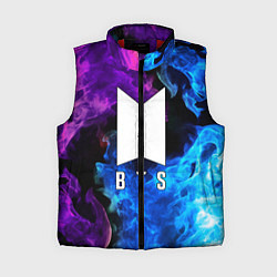Женский жилет BTS, цвет: 3D-красный