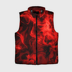 Женский жилет Красный дым, цвет: 3D-светло-серый