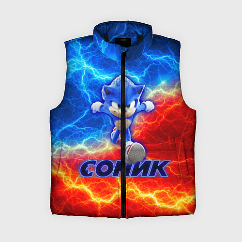 Женский жилет СОНИК / 3D-Черный – фото 1