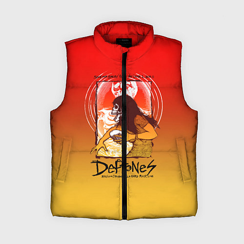 Женский жилет Deftones Poster / 3D-Красный – фото 1