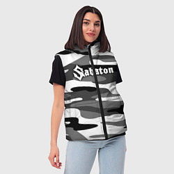 Женский жилет Камуфляж Sabaton, цвет: 3D-красный — фото 2