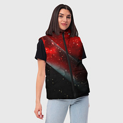 Женский жилет Red & Black, цвет: 3D-светло-серый — фото 2