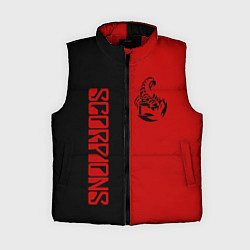 Женский жилет SCORPIONS, цвет: 3D-красный