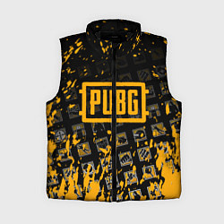 Женский жилет PUBG, цвет: 3D-черный