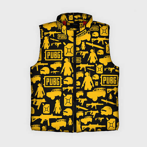 Женский жилет PUBG / 3D-Красный – фото 1