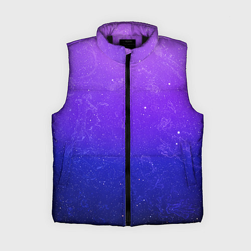 Женский жилет Звёздное небо / 3D-Черный – фото 1