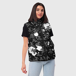 Женский жилет Benzo Gang - Big Baby Tape, цвет: 3D-черный — фото 2