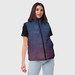 Женский жилет Космос, цвет: 3D-красный — фото 2