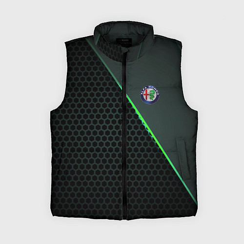 Женский жилет Alfa Romeo / 3D-Черный – фото 1