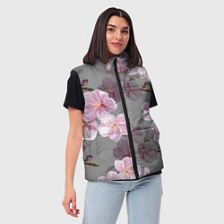 Женский жилет САКУРА, цвет: 3D-черный — фото 2