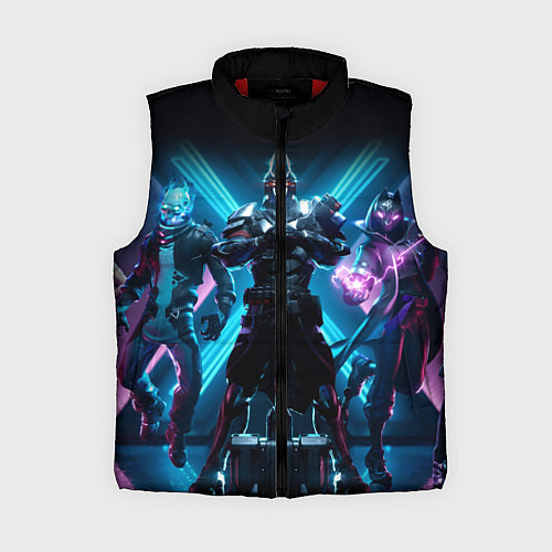 Женский жилет FORTNITE / 3D-Красный – фото 1