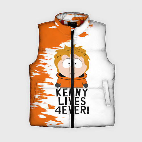 Женский жилет Кенни вечно живой! / 3D-Красный – фото 1