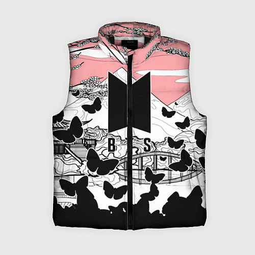 Женский жилет BTS / 3D-Черный – фото 1