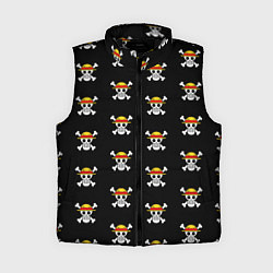 Женский жилет One Piece, цвет: 3D-черный